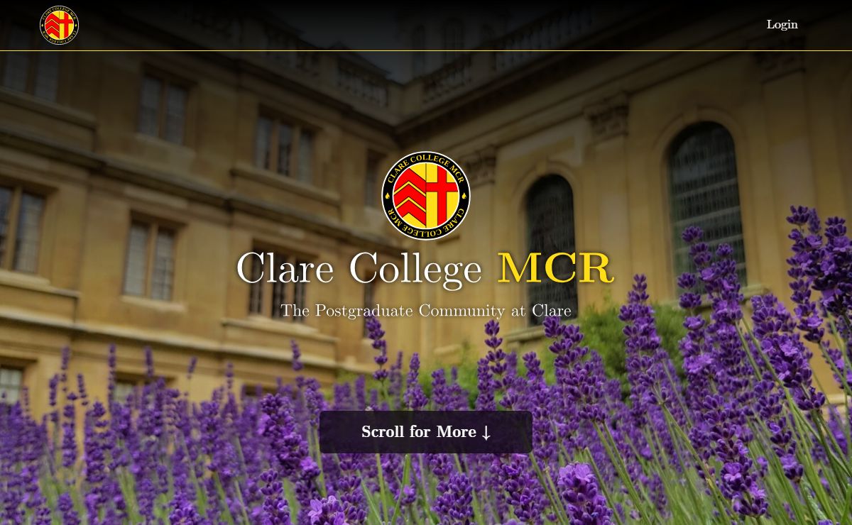 Home | Clare MCR