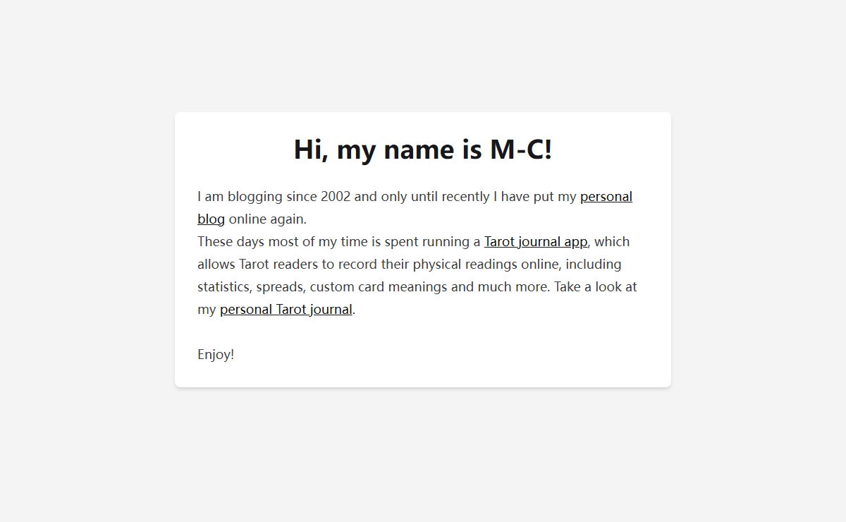 Personal website of Marie-Chantale Turgeon