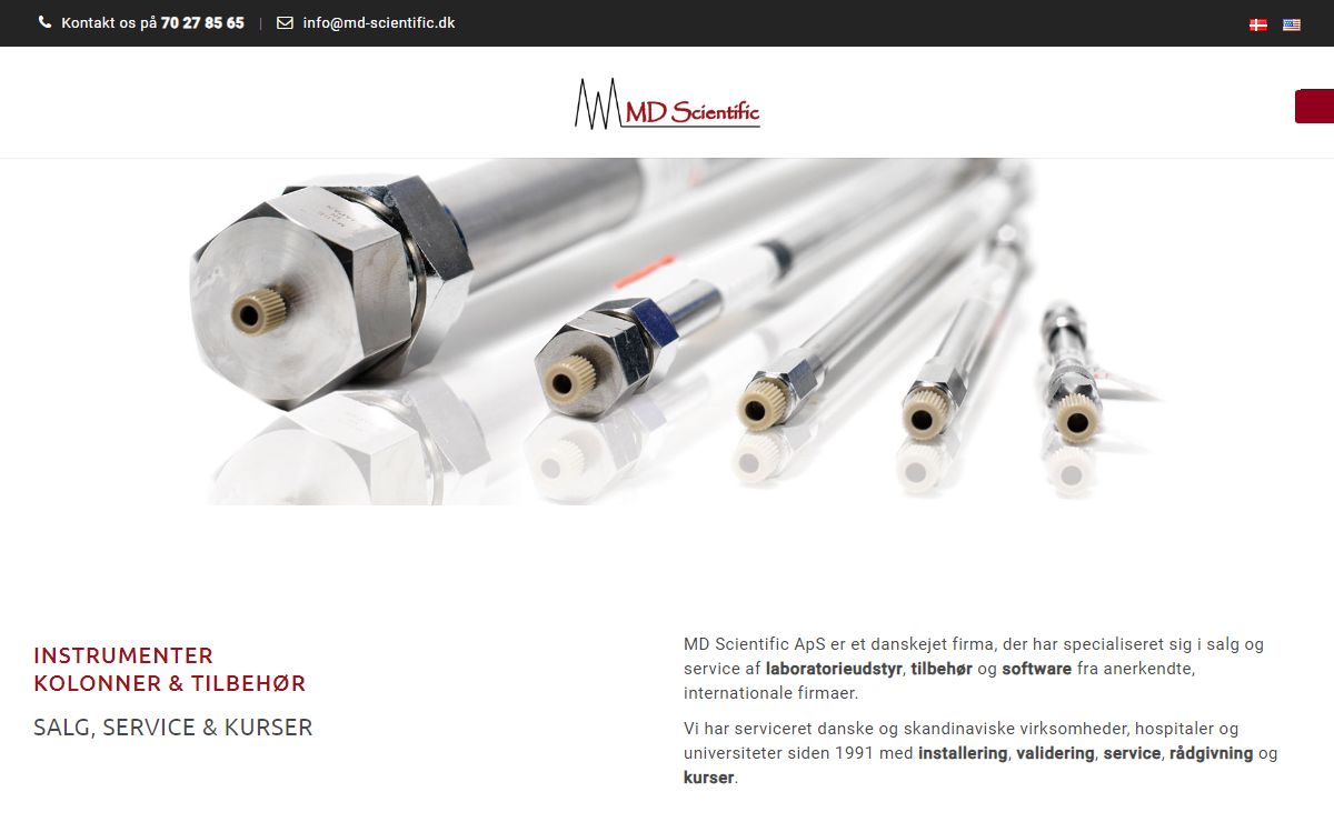FORSIDE - MD Scientific