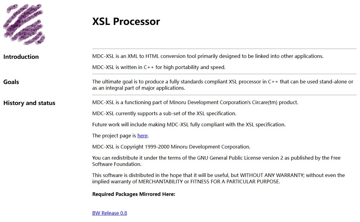 MDC-XSL
