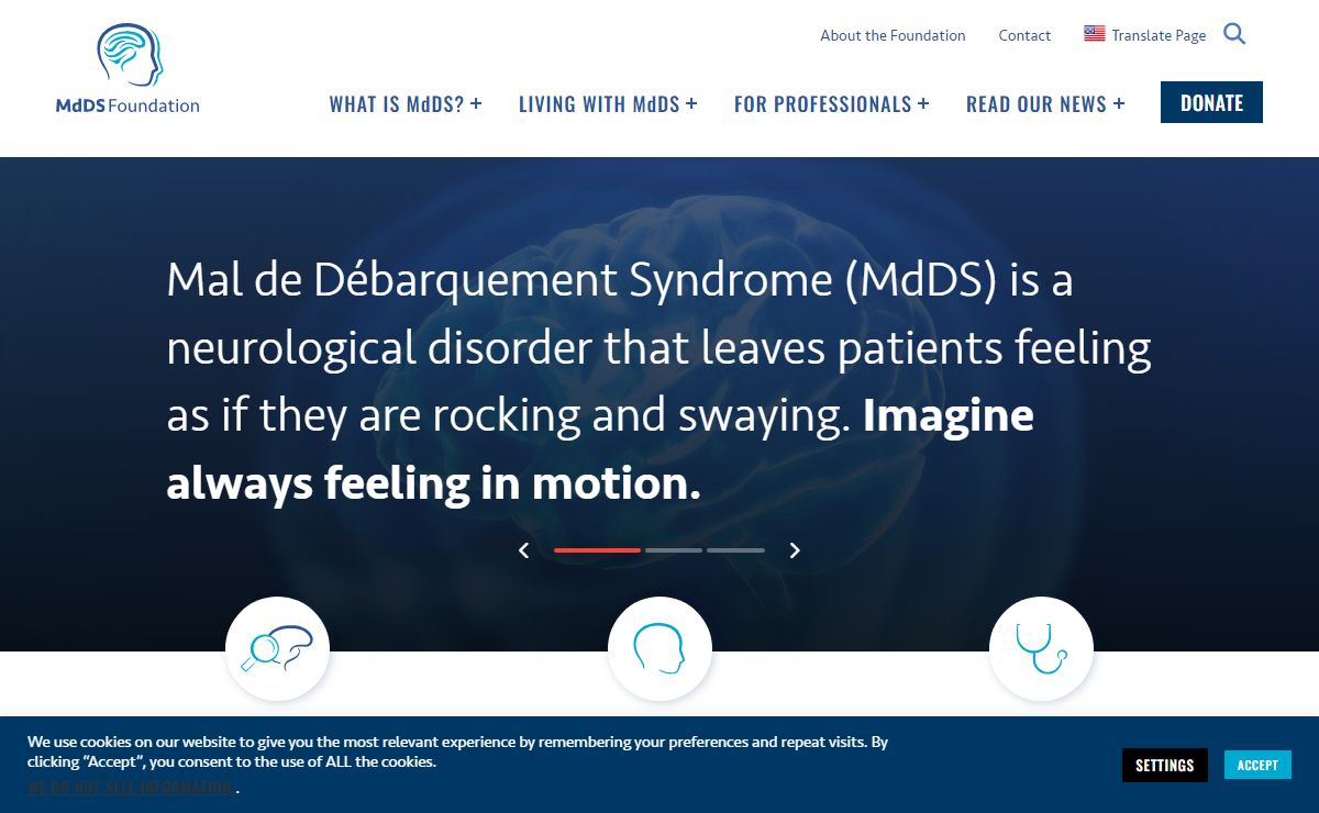Mal de Débarquement, Debarkation Syndrome | MdDS Foundation