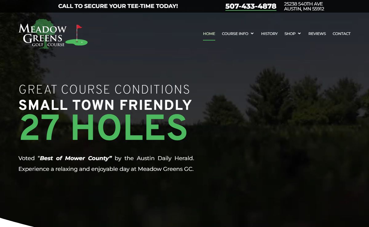 Meadow Greens Golf Course | Mower County | Austin, MN