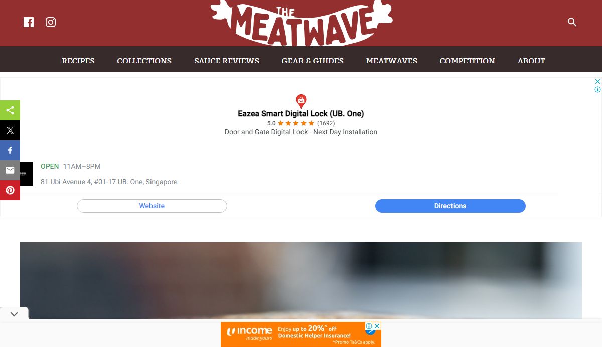 The Meatwave : Barbecue & Grilling Recipes, Tips, Tricks, and Reviews