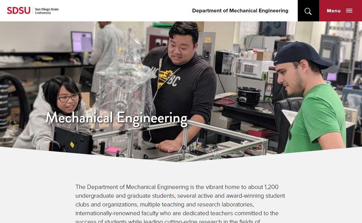 Mechanical Engineering | SDSU