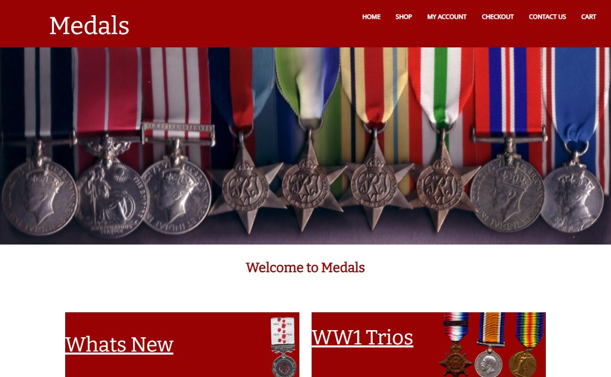 . | Medals