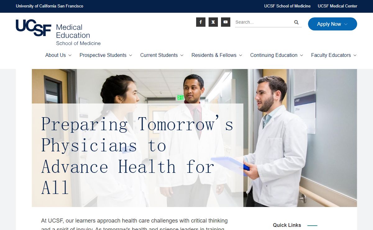 UCSF Medical Education Home | UCSF Medical Education