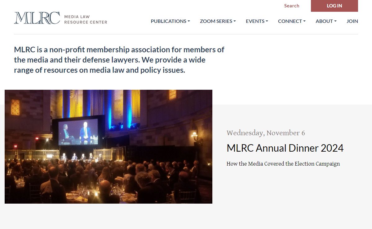 Home - Media Law Resource Center