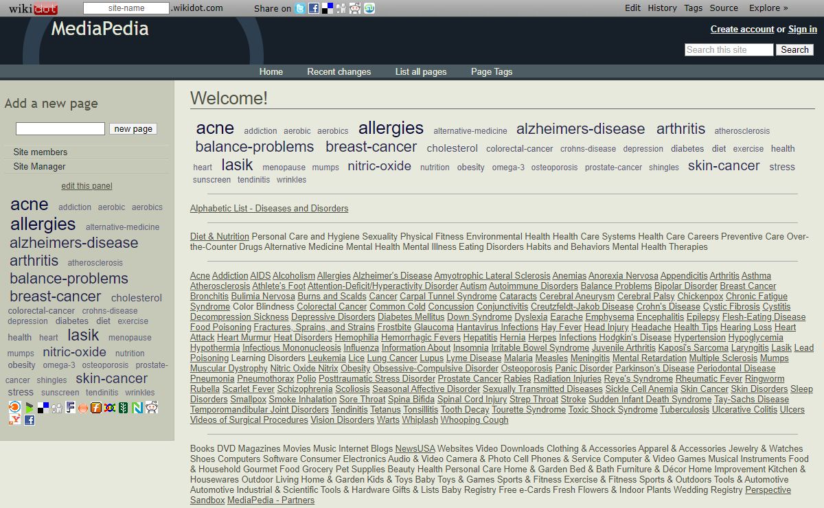 Welcome! - MediaPedia
