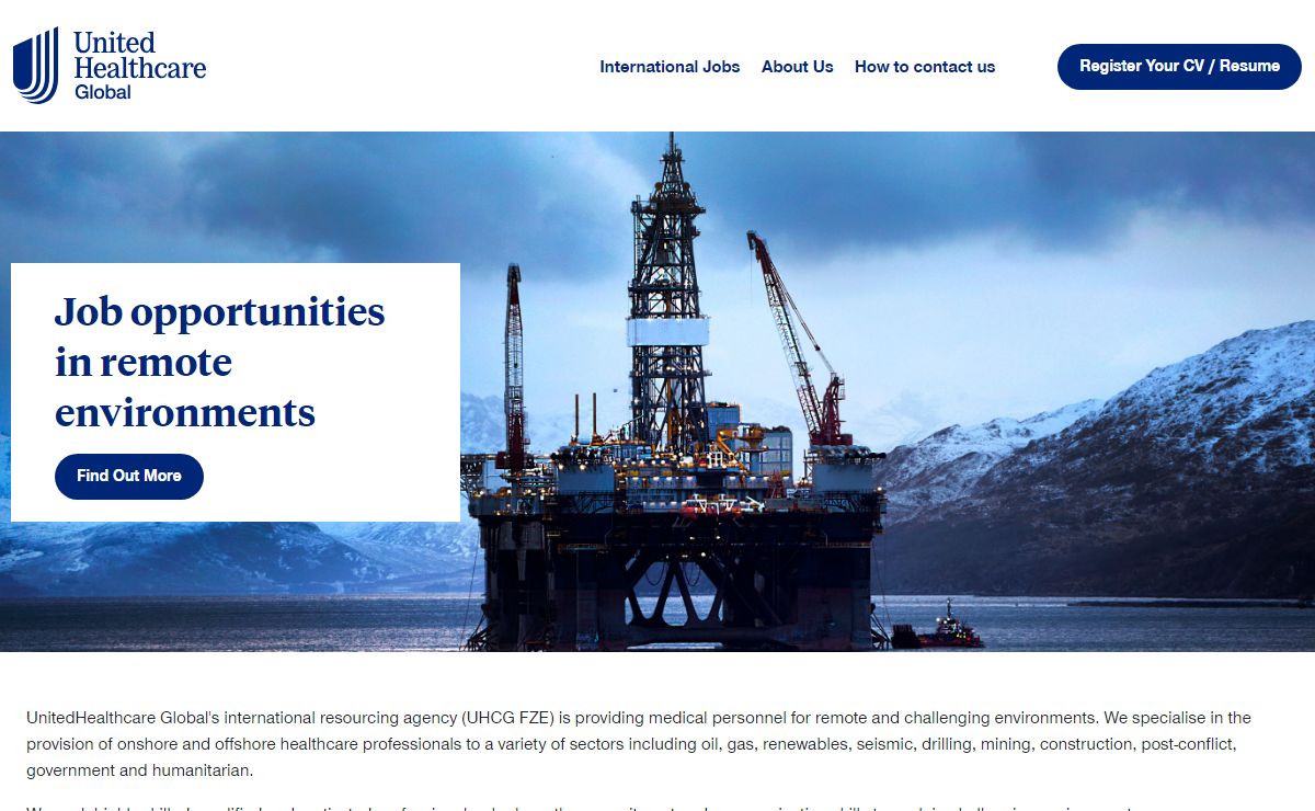Your recruiting partner for jobs in challenging environments