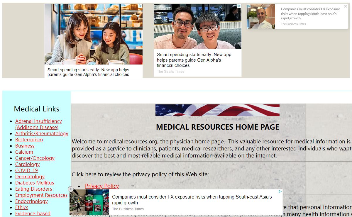 Medical Resources Home PageGlucophylaxis