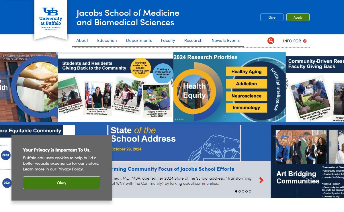 Jacobs School of Medicine and Biomedical Sciences - University at Buffalo