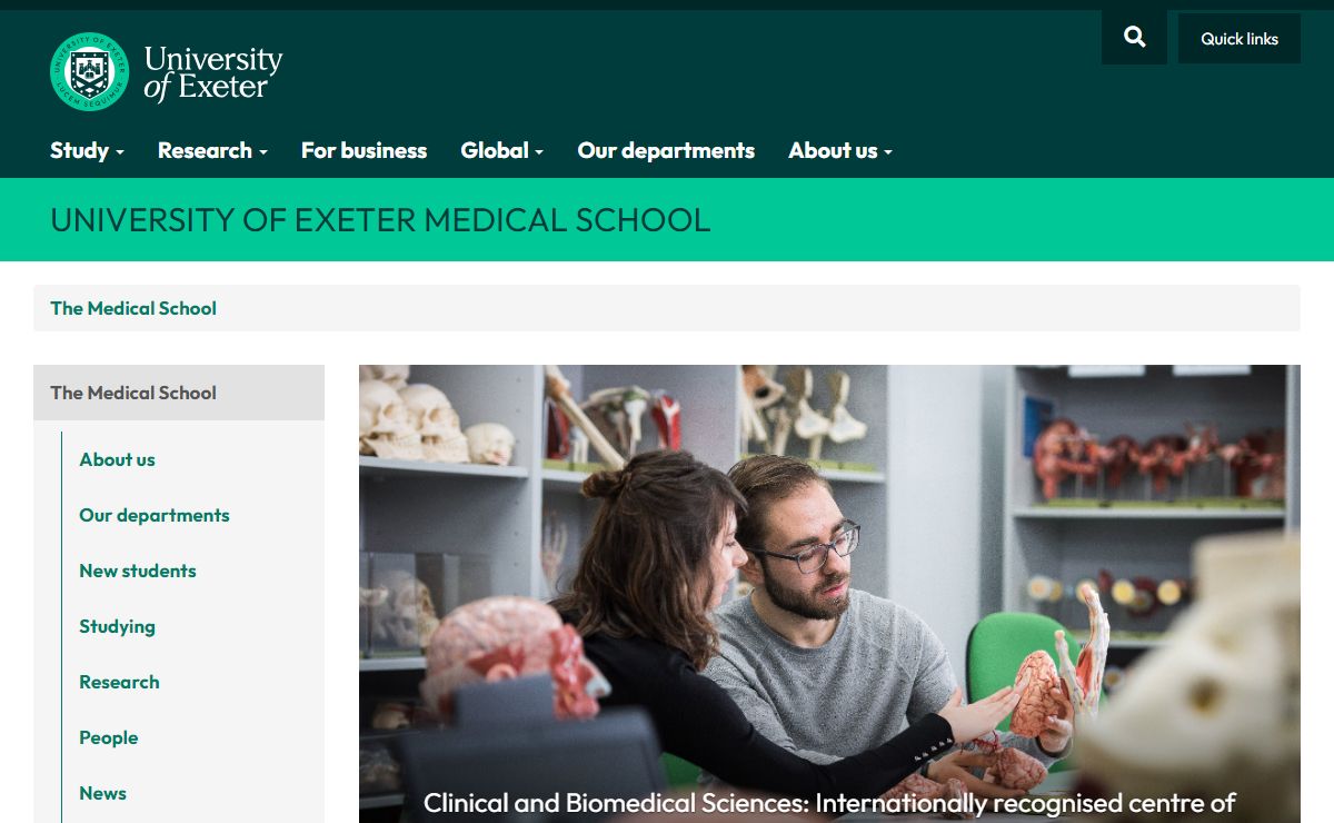 The Medical School | University of Exeter Medical School | University of Exeter