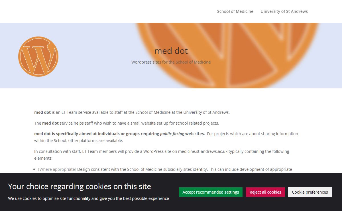 School of Medicine | School of Medicine WordPress sites