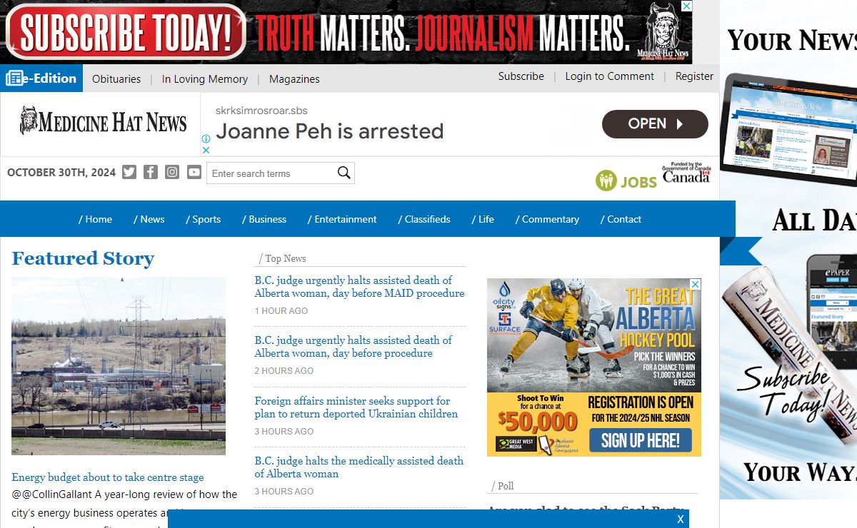 Medicine Hat News - Your News, All Day, Your WayMedicine Hat News › Your News, All Day, Your Way