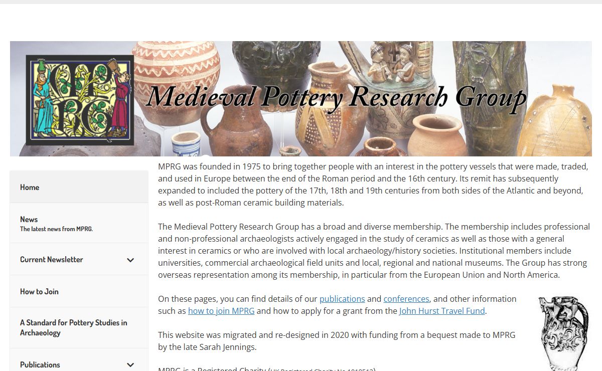 Home - Medieval Pottery Research Group