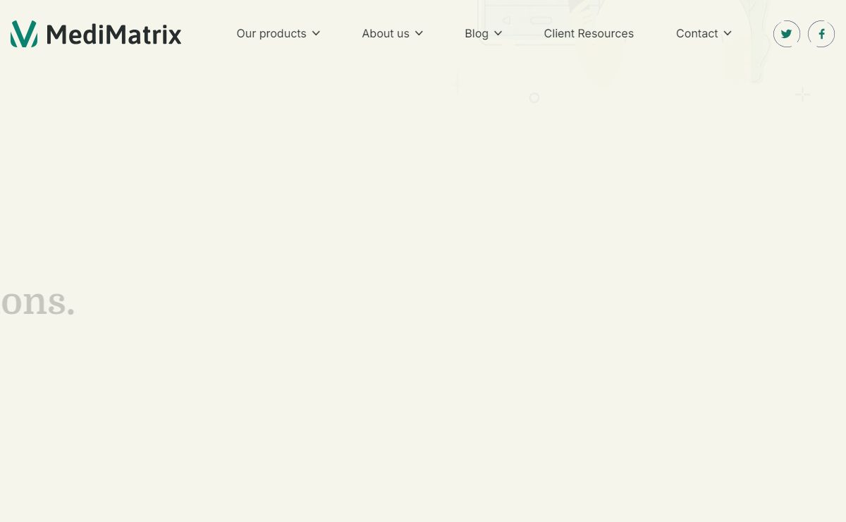 Home Page - MediMatrix®