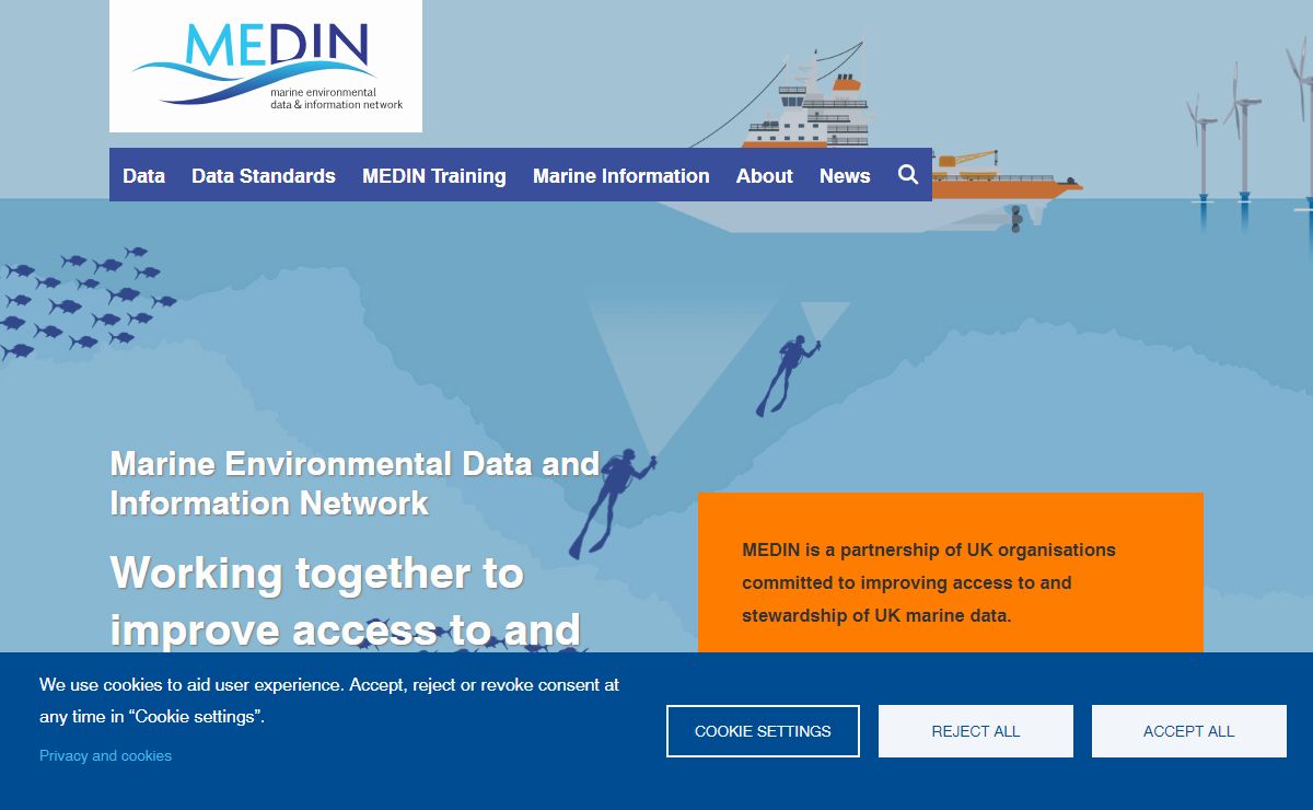 Marine Environmental Data and Information Network | Working together to improve access to and stewardship of marine data