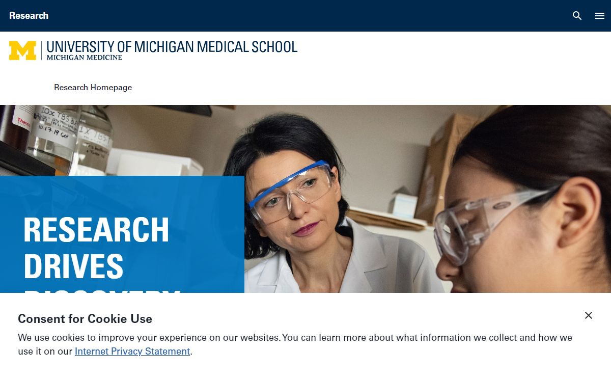 Michigan Medicine Research Home | University of Michigan Medical School