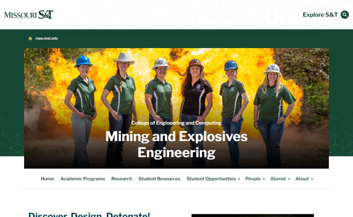 mee.mst.edu – Mining and Explosives Engineering | Missouri S&T