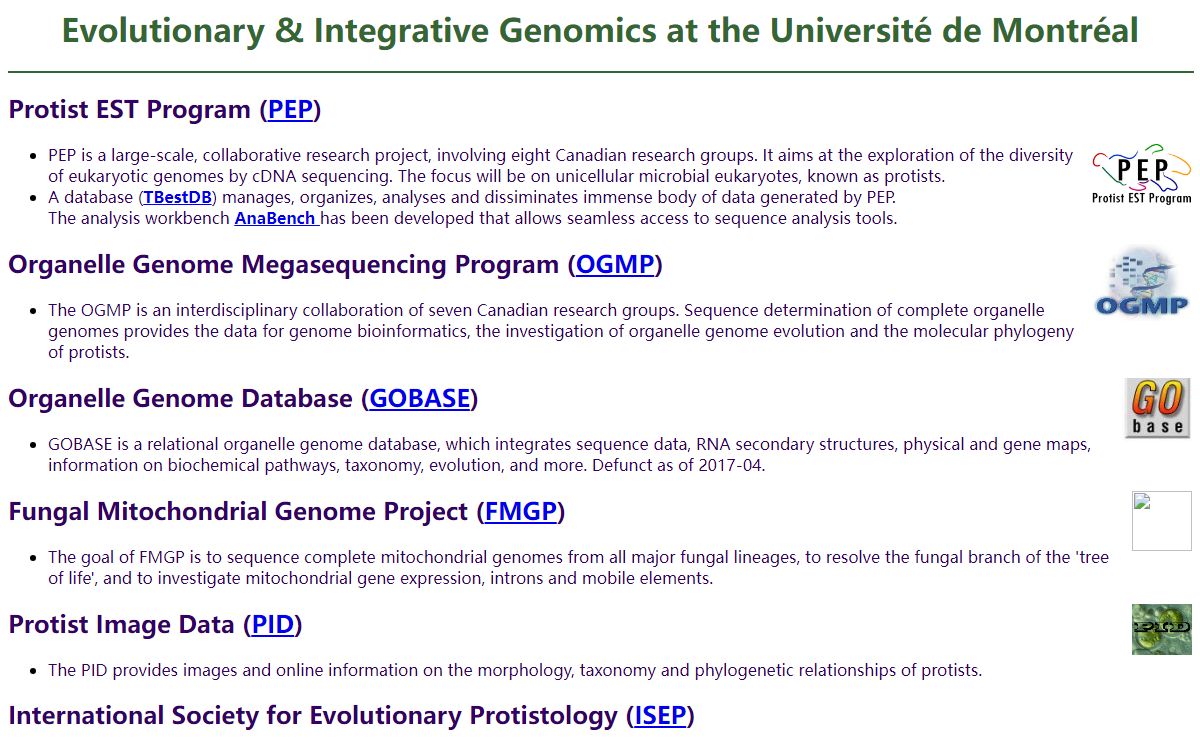Evolutionary & Integrative Genomics