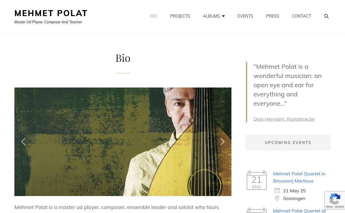 Mehmet Polat – Master ud player, composer and teacher
