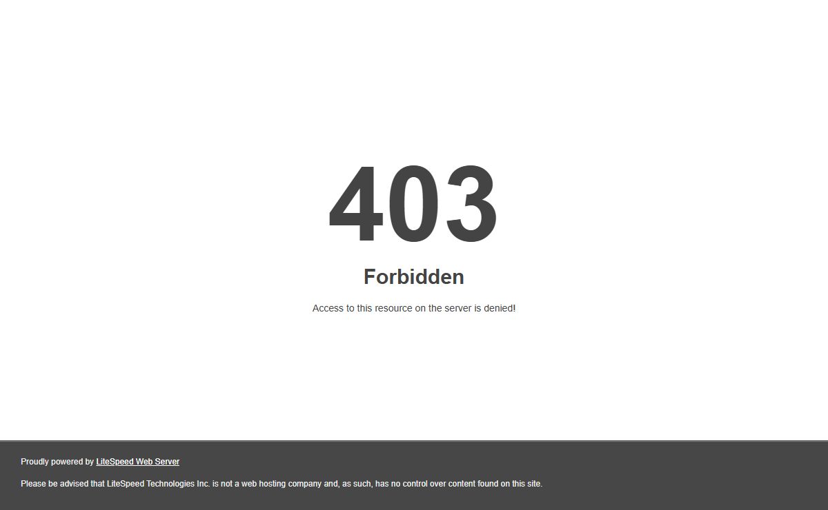 403 Forbidden