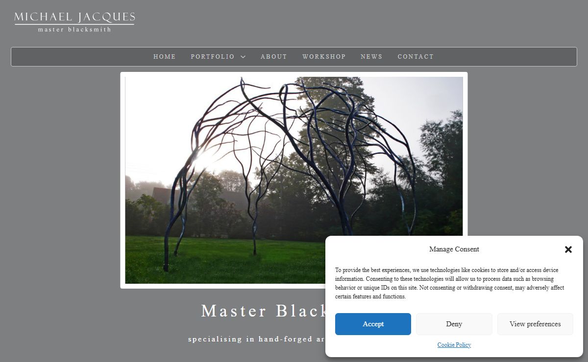 Home - Michael Jacques Master Blacksmith