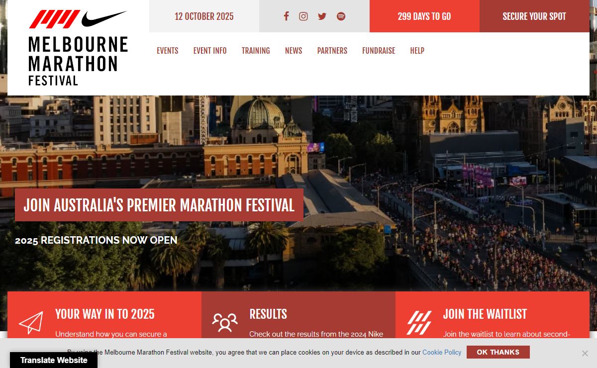 Nike Melbourne Marathon Festival