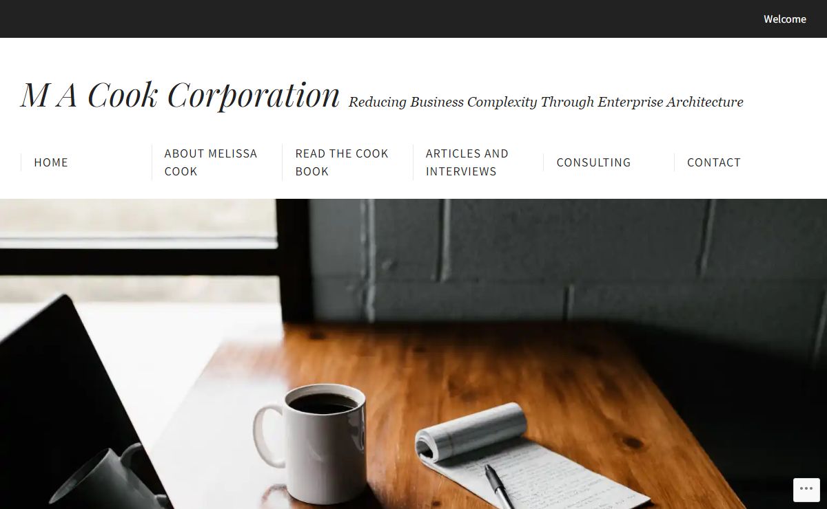 M A Cook Corporation – Reducing Business Complexity Through Enterprise Architecture