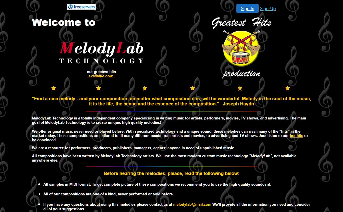 MelodyLab Technology