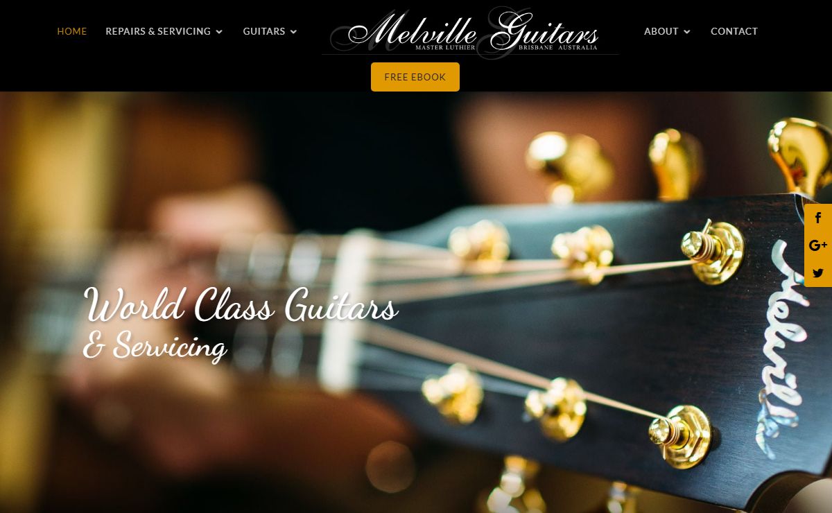 Chris Melville | Master Luthier from Brisbane | Melville Custom Guitars