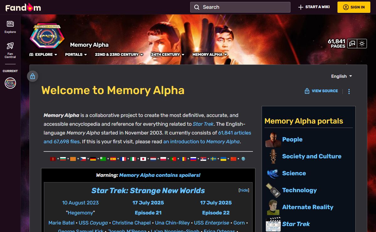 Memory Alpha | Fandom