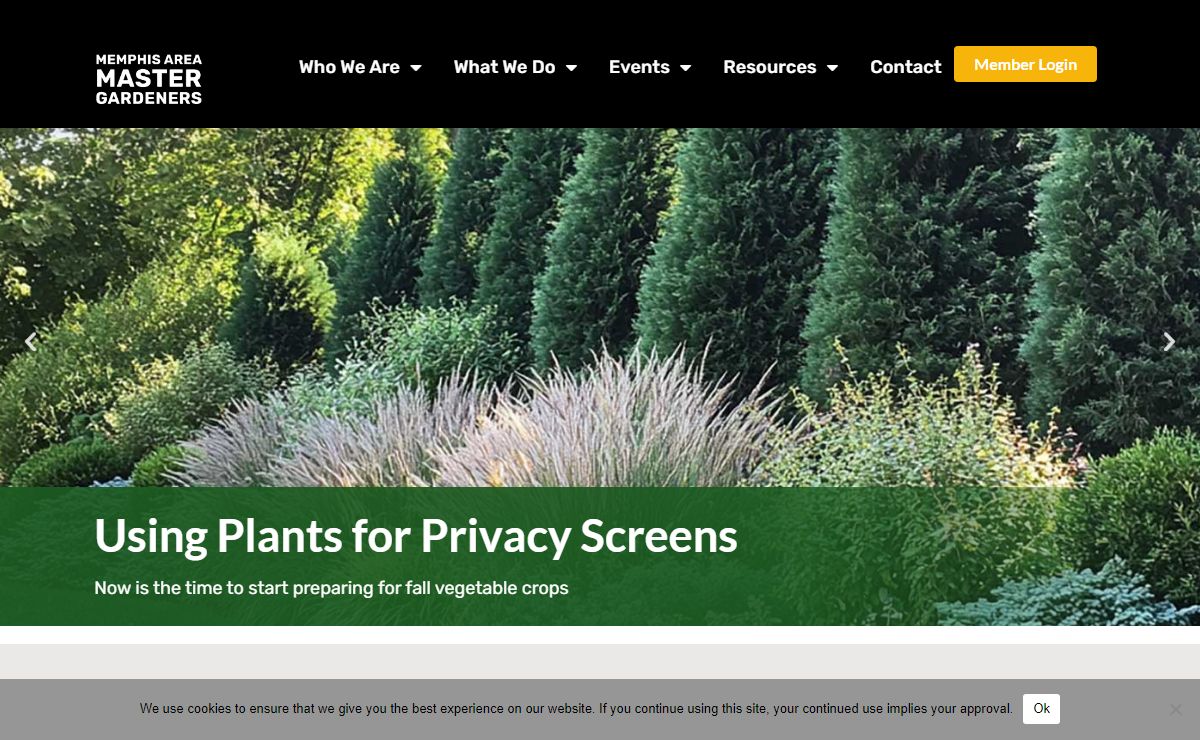 Home - Memphis Area Master Gardeners
