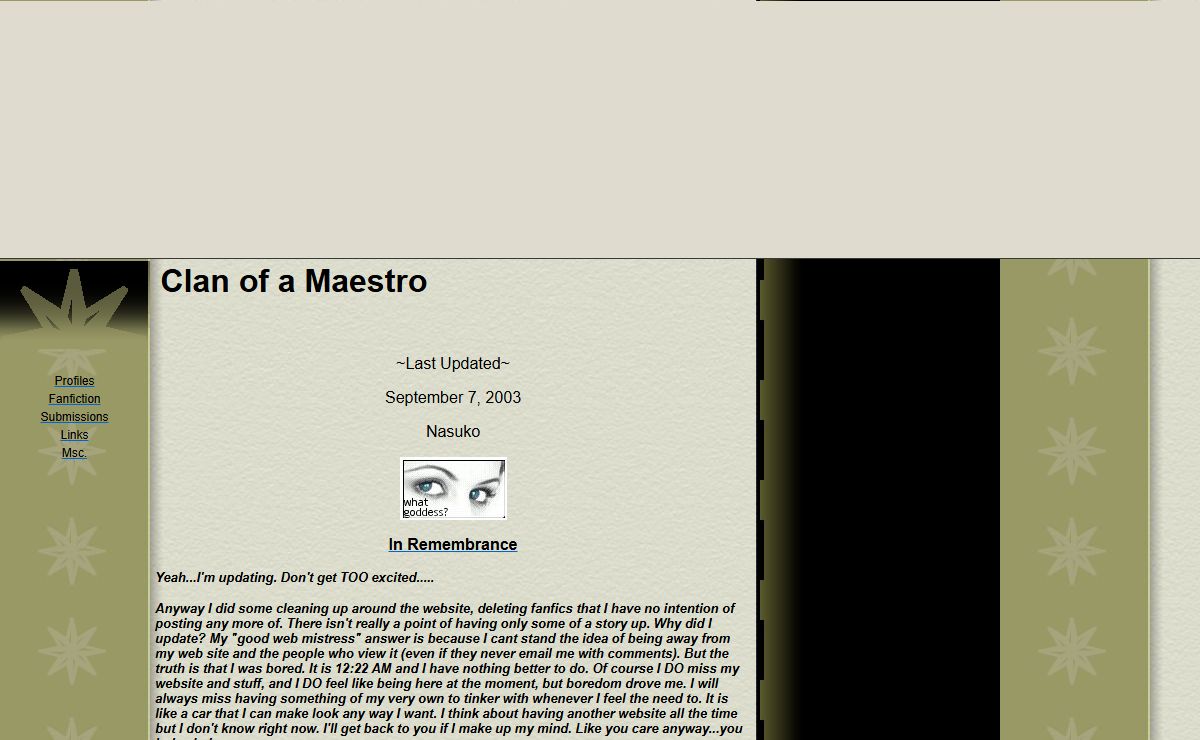 Clan of a Maestro