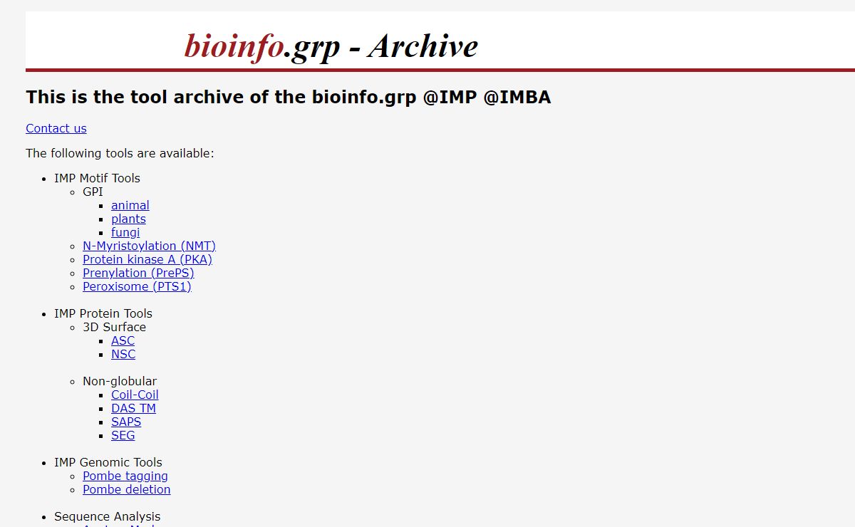 IMP Bioinformatics Group