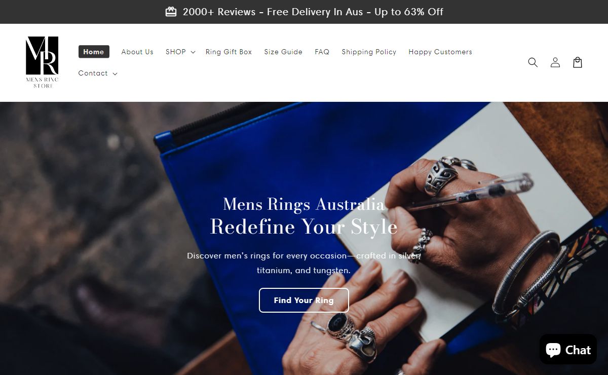 Mens Rings Australia - Best Mens Fashion Rings Online