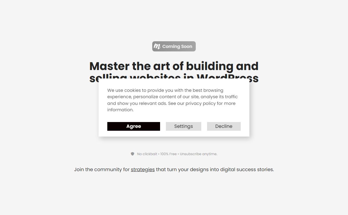 Mentorele — Master the art of building and selling website in WordPress