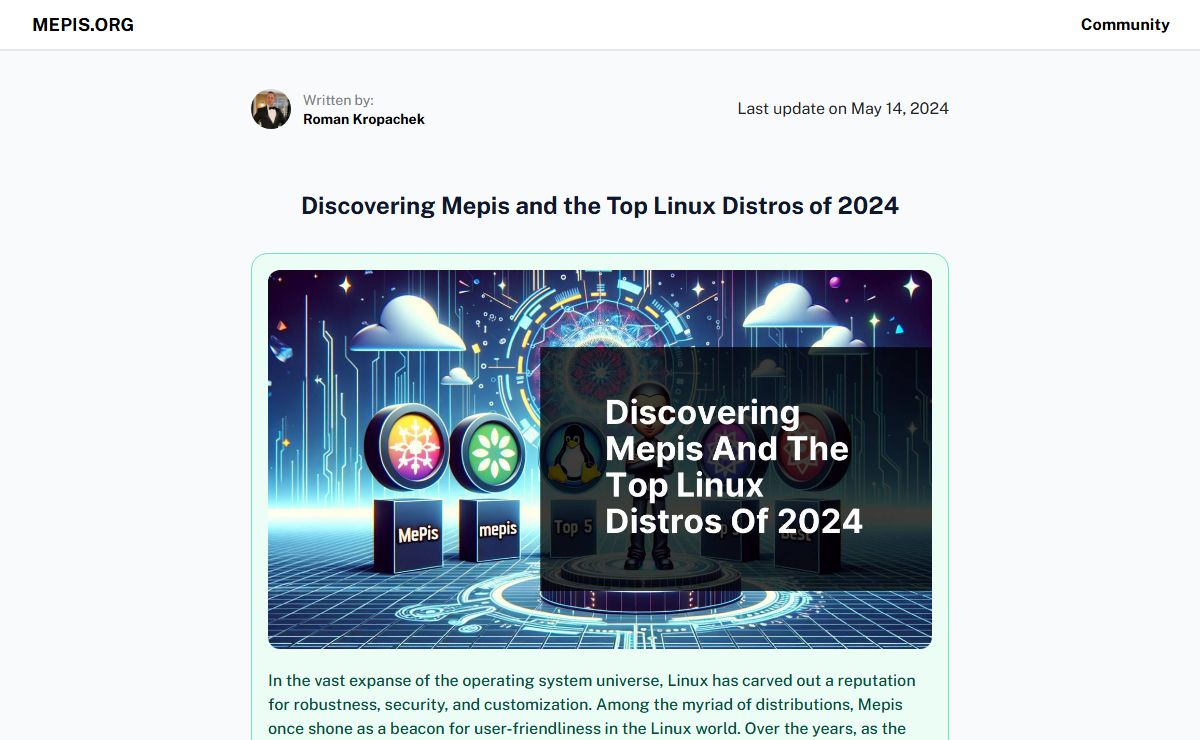 Discovering Mepis and the Top Linux Distros of 2025