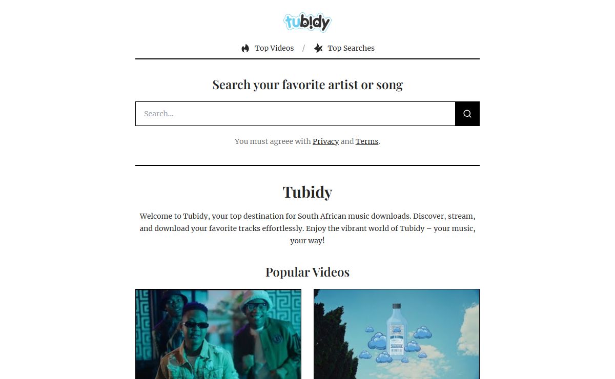 Tubidy: Free Music and Video Downloads | High-Quality MP3 & MP4