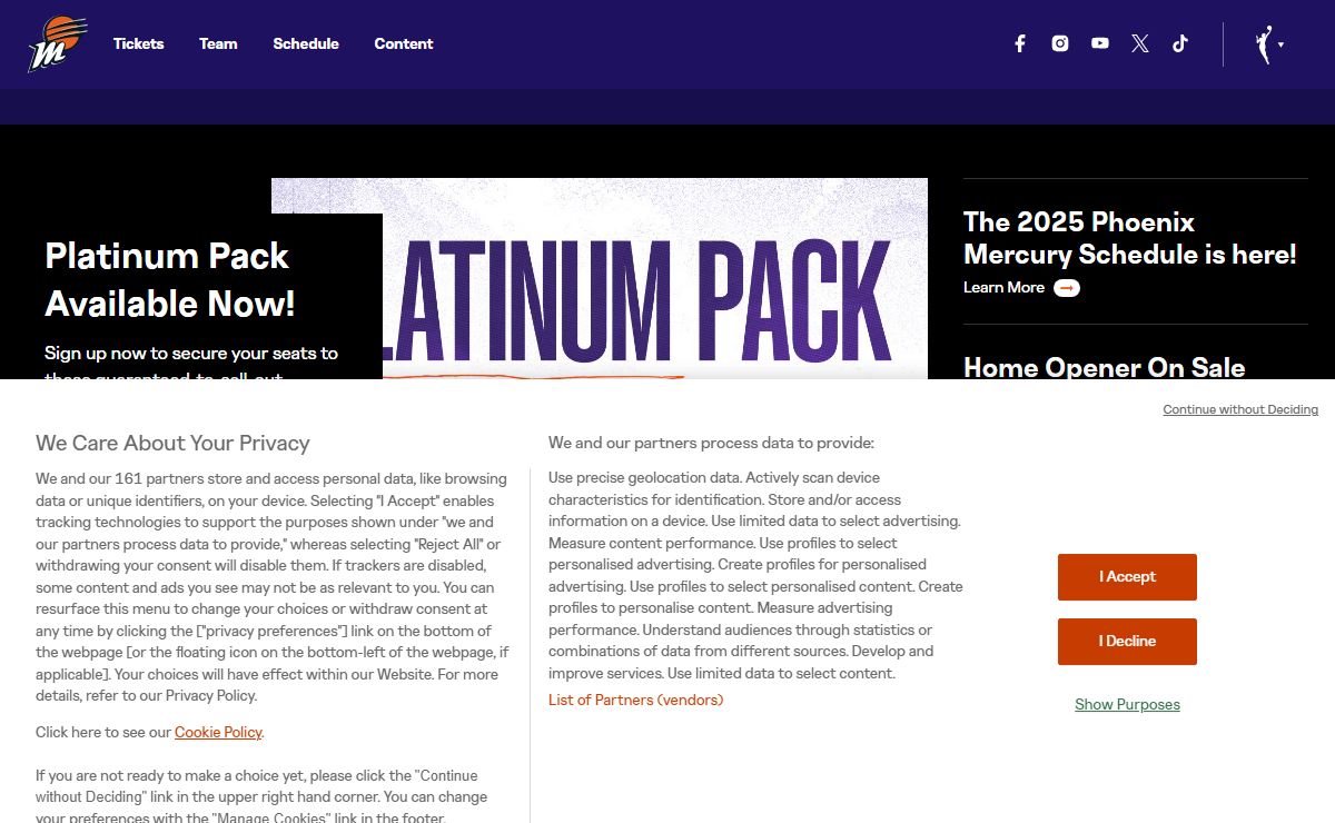The Official Website of the Phoenix Mercury | WNBA