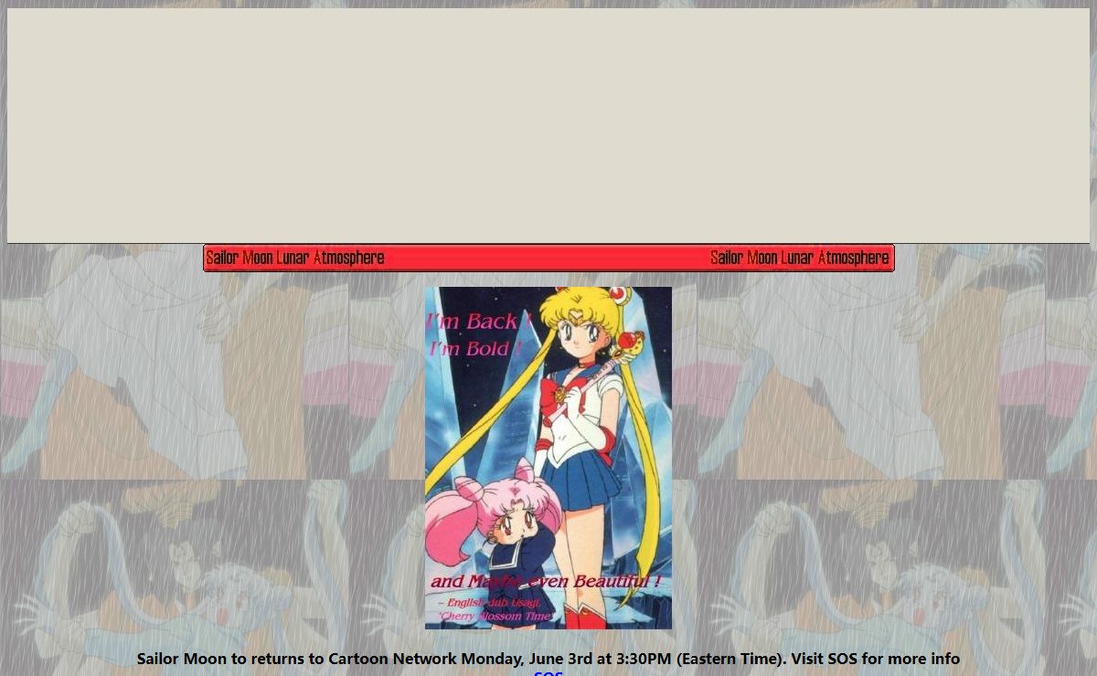 Sailor Moon Lunar Atmosphere