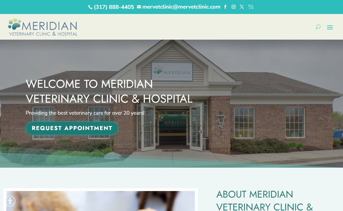Best Veterinary Hospital In Greenwood, IN | Meridian Veterinary