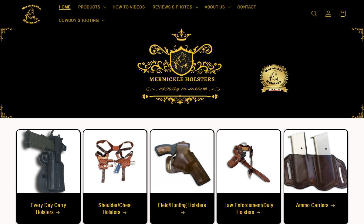 Custom Leather Holsters for Everyday Carry – Mernickle Custom Holsters