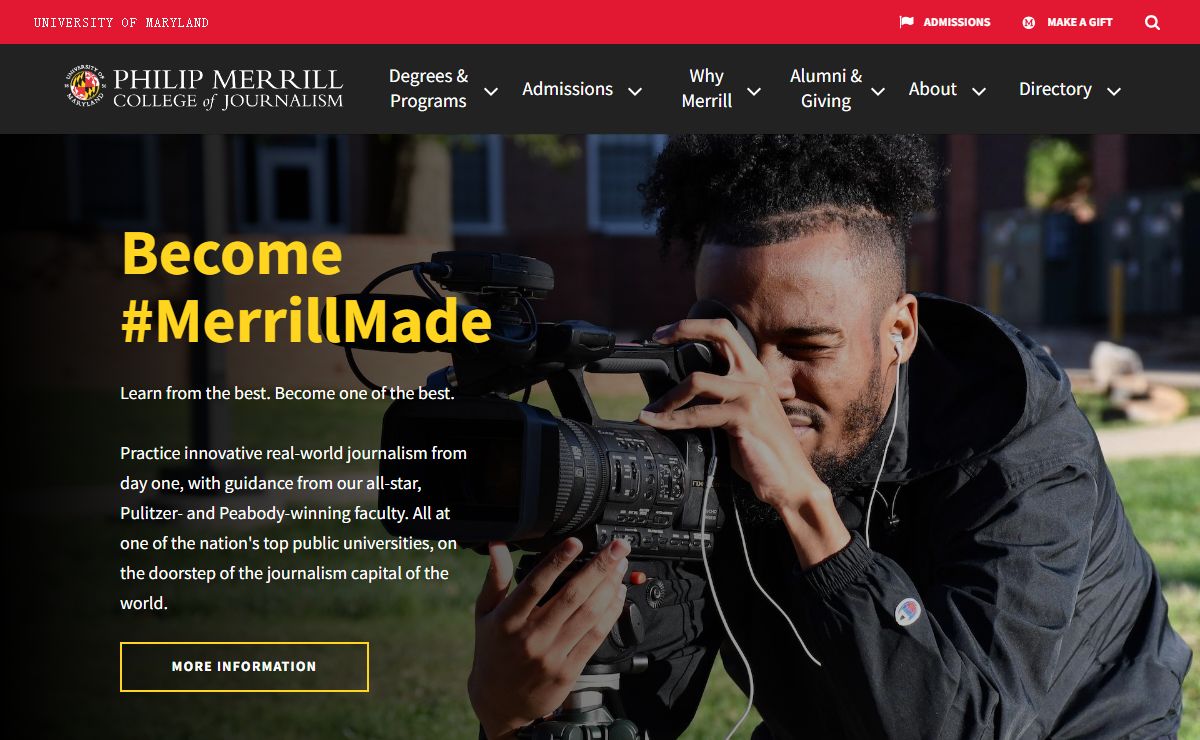 Philip Merrill College of Journalism | University of Maryland