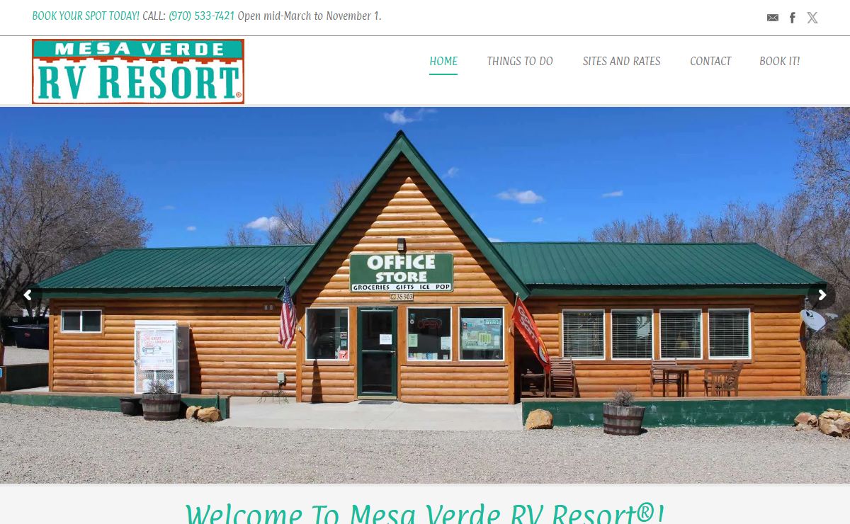 The Mesa Verde RV Resort – The Premier RV Resort in the Four Corners