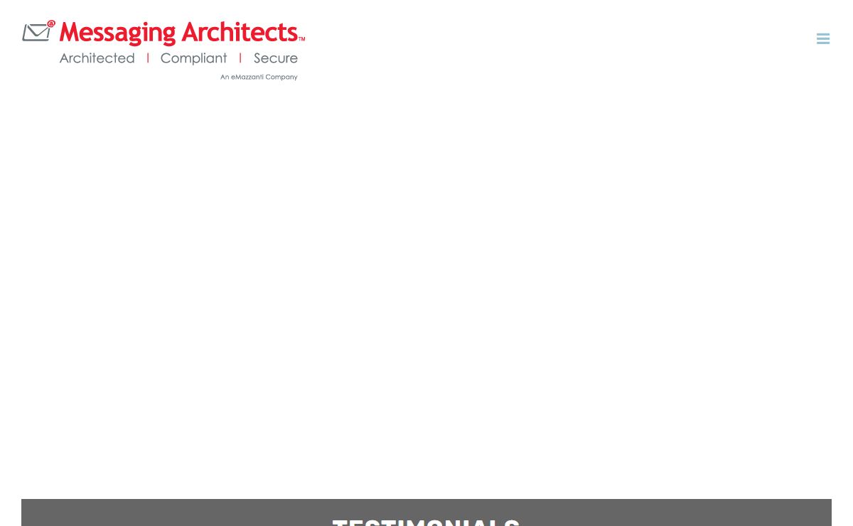Messaging Architects | Email Migration, eDiscovery & Governance Software