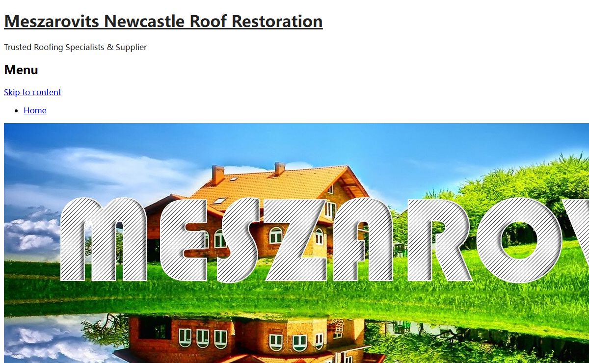 Meszarovits Newcastle Roof Restoration - Trusted Roofing Specialists & Supplier
