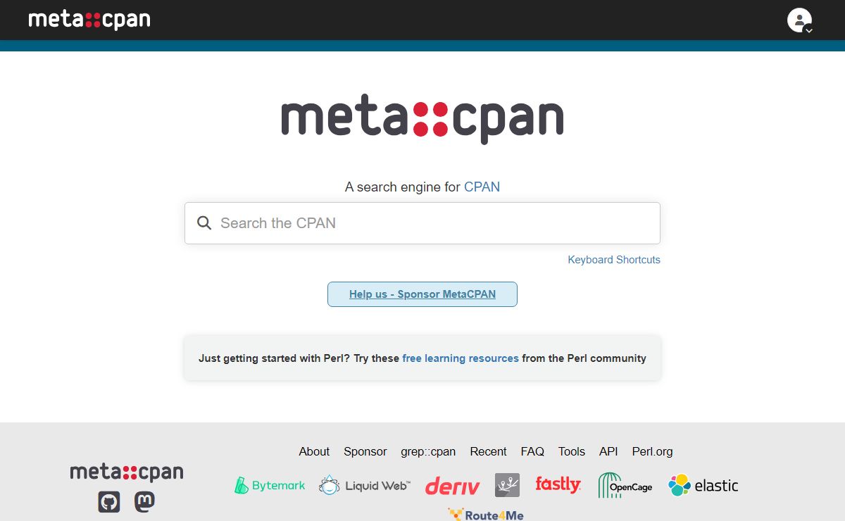 Search the CPAN - metacpan.org
