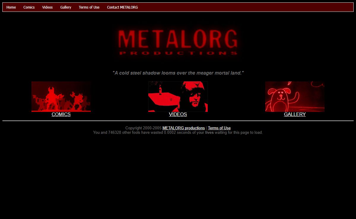 METALORG productions :: Home