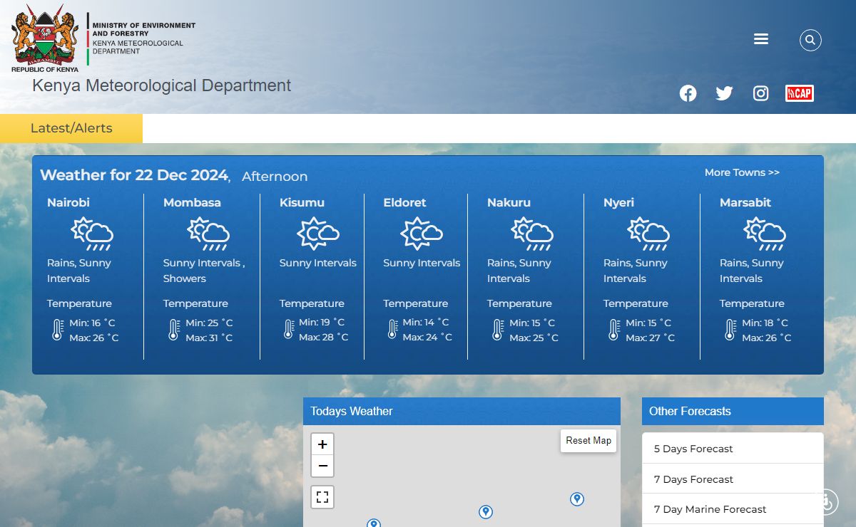 Home | Kenya Meteorological Department
